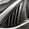 Triangle louver shark gill shaped rear window decorative window vent for Ford Focus MK2 2005-2013 hatchback 4D