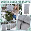 Vlies Pflanzenschutzhaube für Bäume mit Kordelzug am unteren Rand 100x80cm Langlebiger Gartenschutz gegen Frost für den Außenbereich