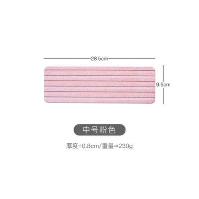 Rectangular Mouthwash Coaster Simple Diatom Mud Absorbent Pad Quick-drying Household Diatomite Tray Creative Bathroom Supplies