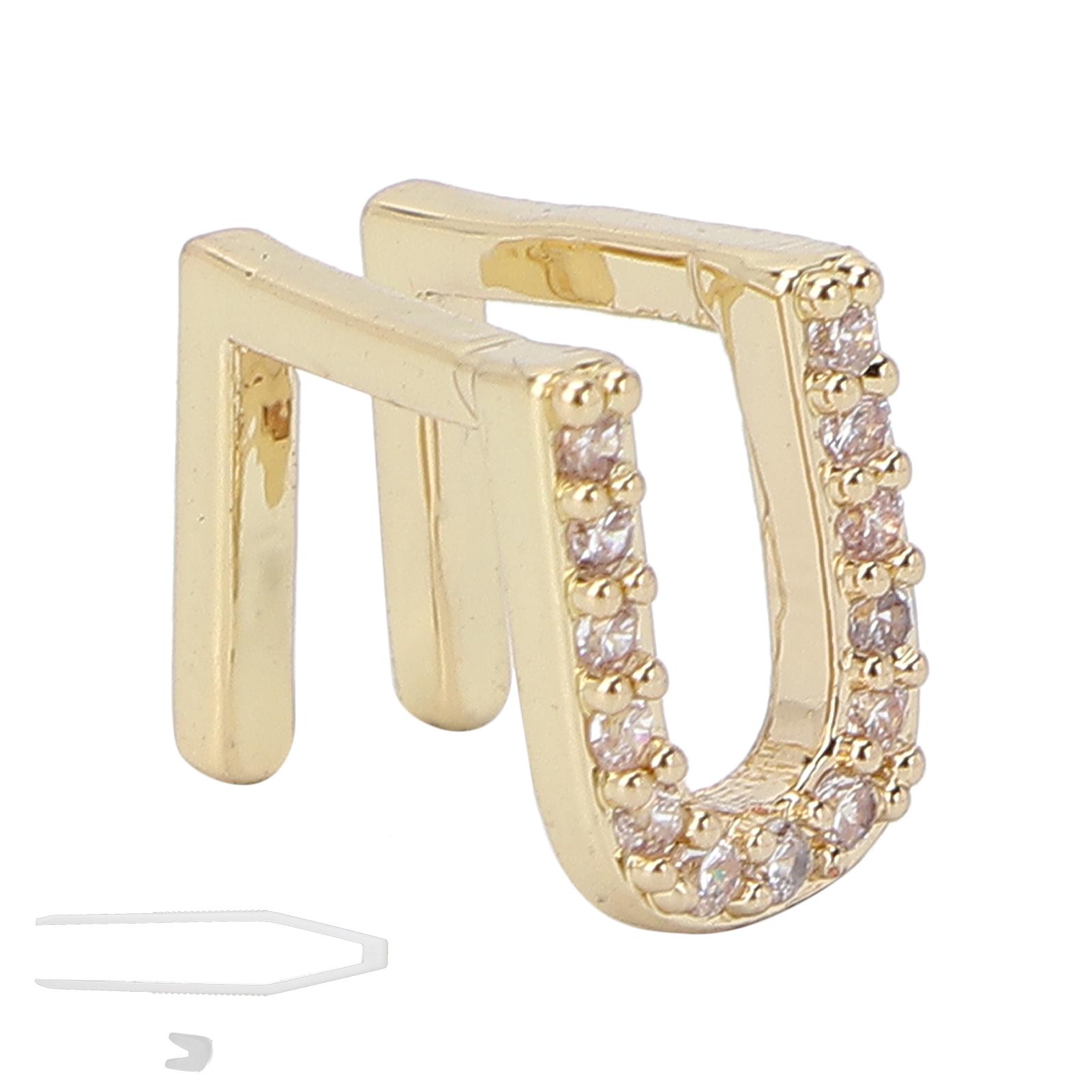 

Одиночные зубы в стиле хип-хоп с инициалами, зубы, хэллоуинские зубные протезы, украшения, аксессуары, золото U золотой