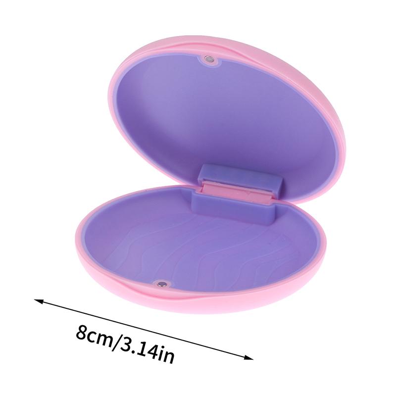 Orthodontic Denture Retainer Storage Box Tooth Chew Aligners Oral Hygiene Case Portable Fake Teeth Cases