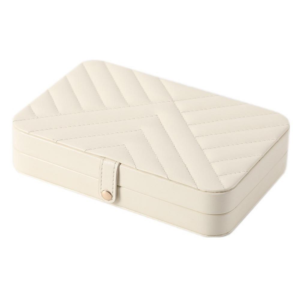 Large Capacity Jewelry Storage Box Dust-proof Necklace Storage Case  Rings Storage