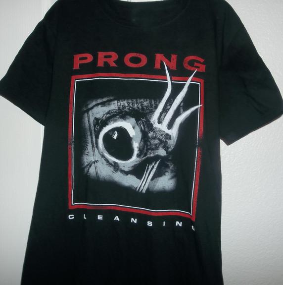 Rare PRONG Band CLEANSING Unisex Tee Cotton Shirt ZA638