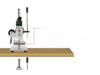 Compact Manual Leather Embossing Machine for PU Branding and Packaging Logos