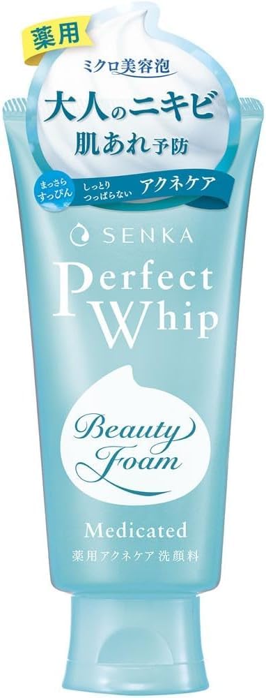 

Senka Perfect Whip Acne Care 120g 1 piece Facial cleansing whip Facial cleanser