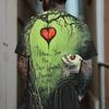Gothic Style Men's T-shirt Horror Skull 3D Print Kids Tees Fashion Men Women Short Sleeve O-Neck Tshirt Oversized Street Y2k Top