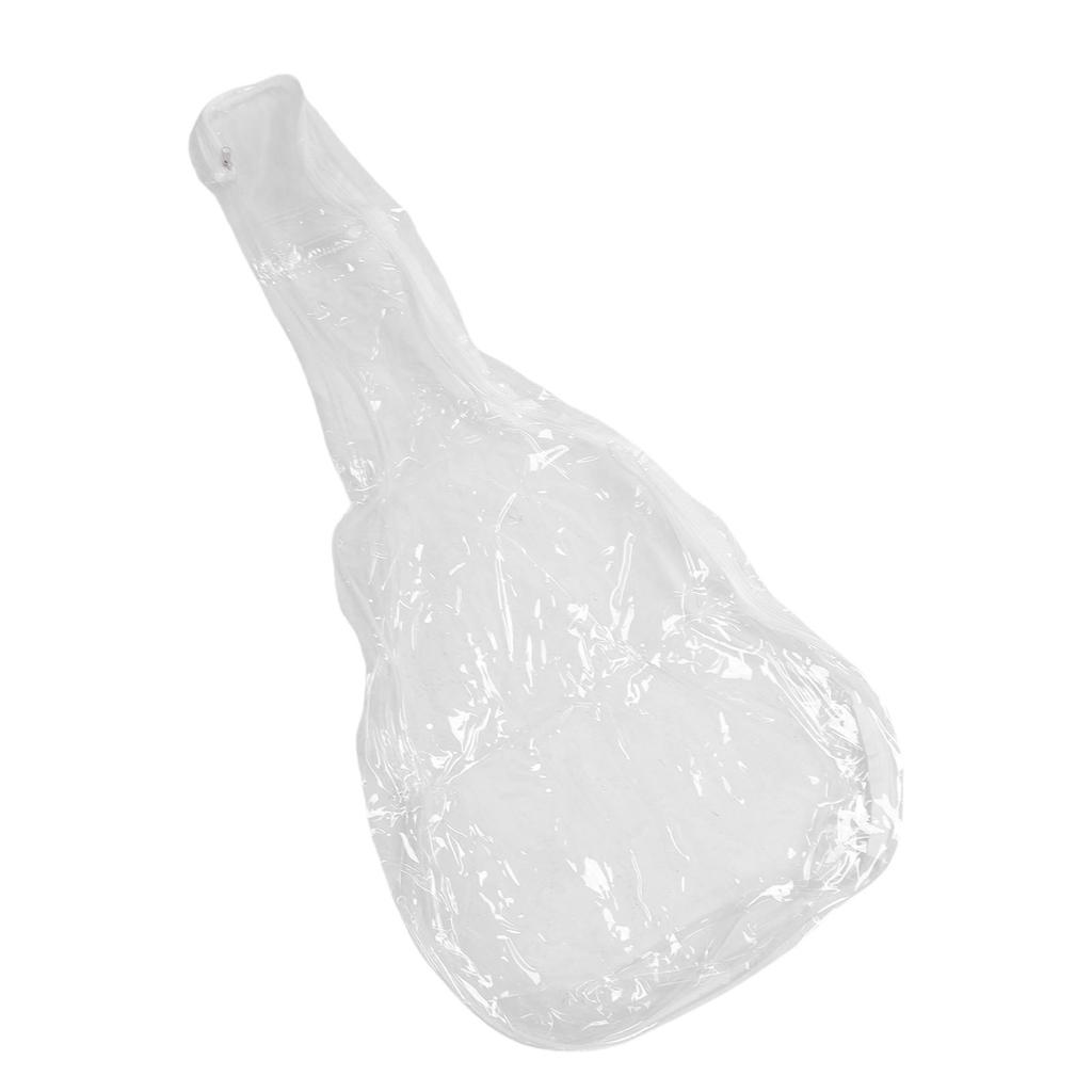 Guitar Dust Cover Transparent Water Proof PVC Guitar Dust Storage Bag for 40 41 Inches