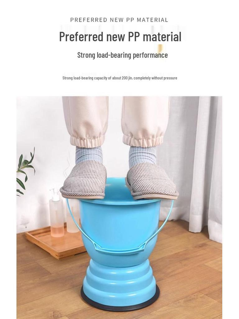 Women's Indoor Urinal with Lid for Night Use - Suitable for Rural, Elderly, and Children