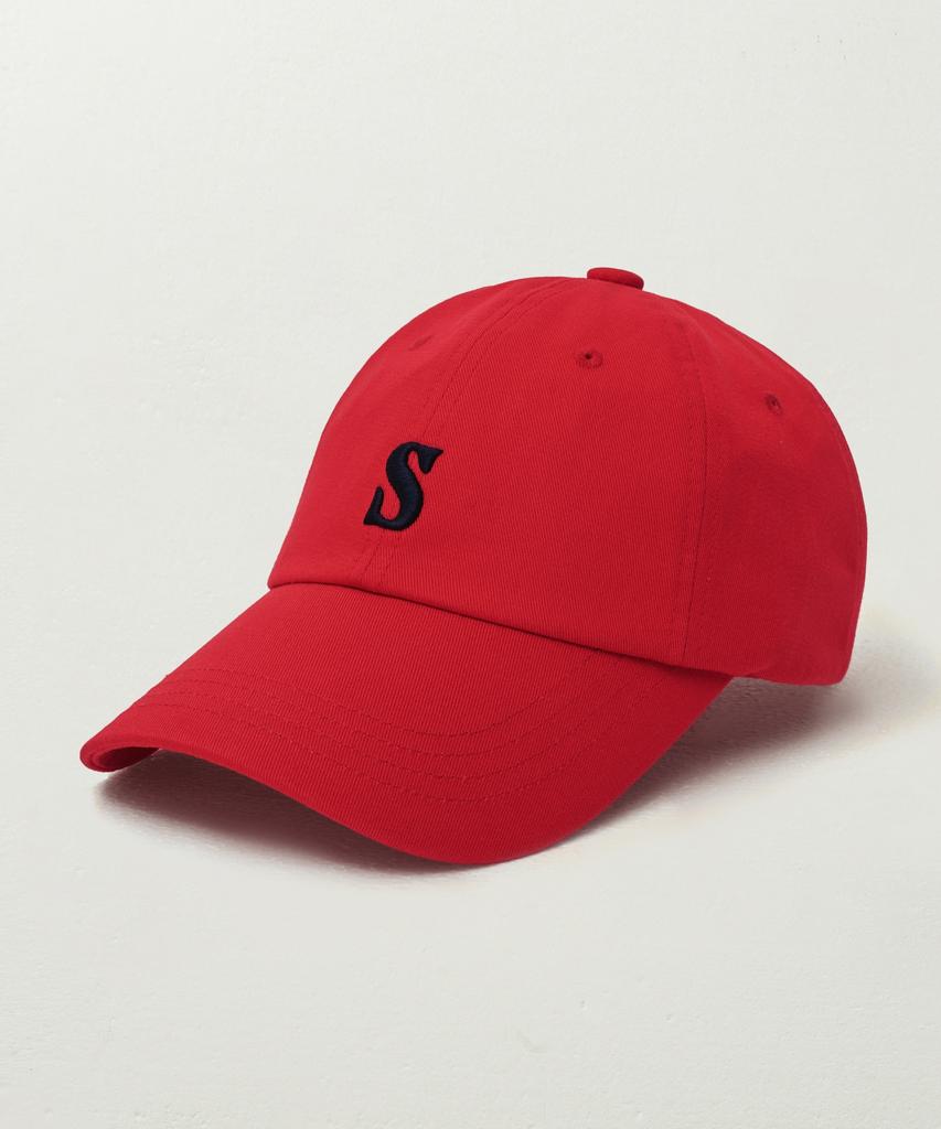 Seteo Classic Small Logo Ball Cap Red