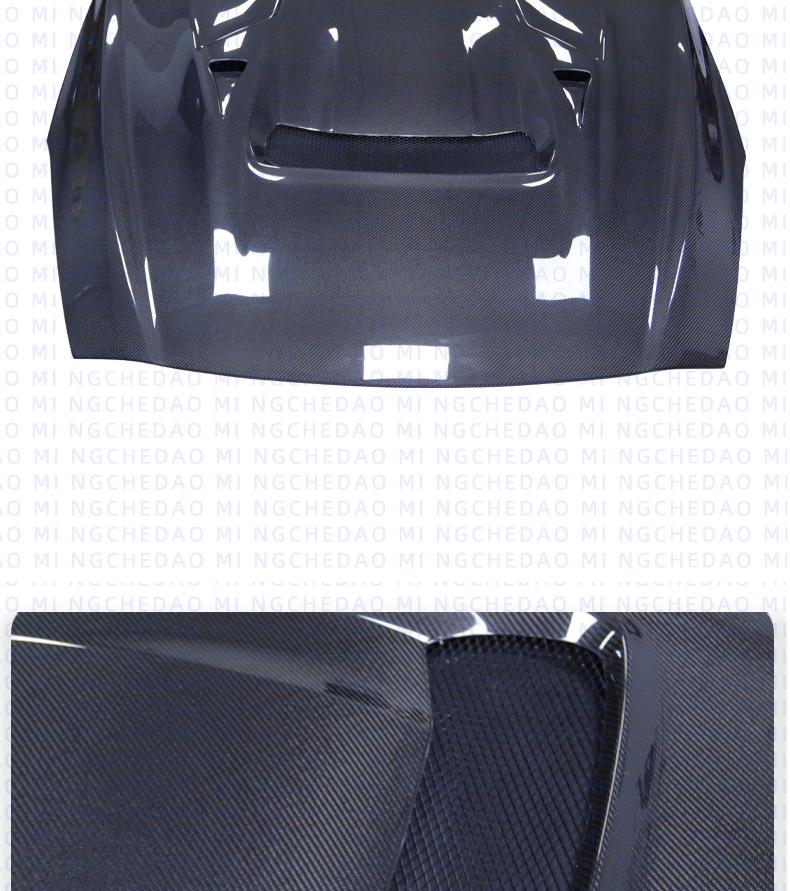 God of War GTR R35 Carbon Fiber Engine & Hood Cover (08-16) VARIS Style