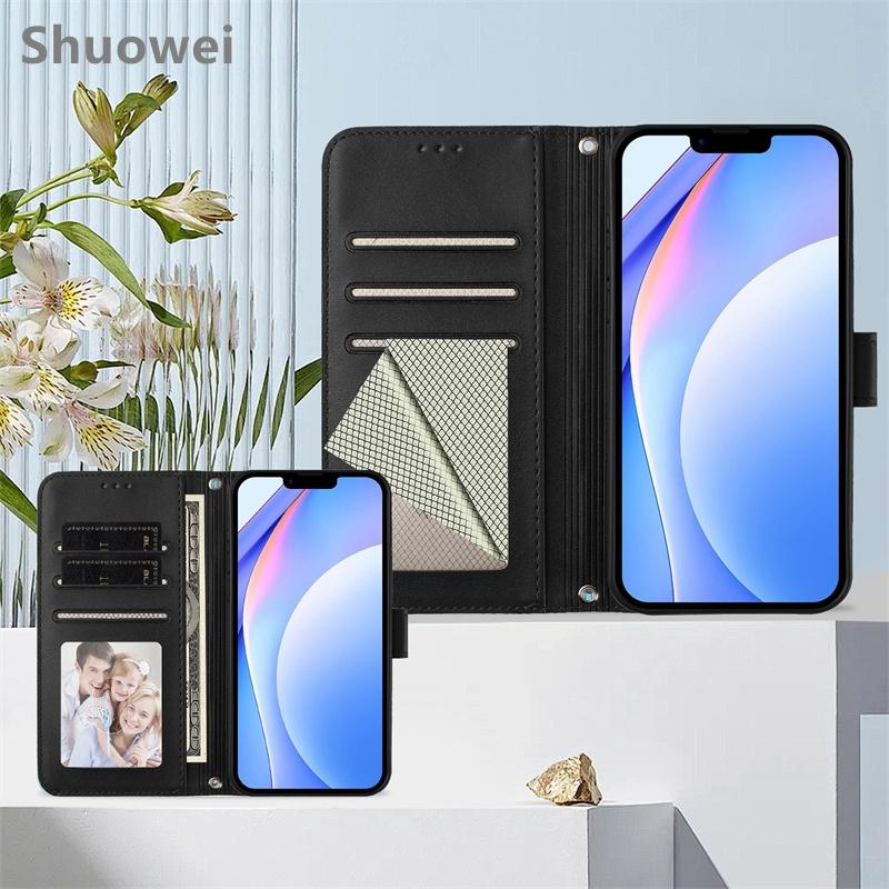 For Huawei Enioy 10 20SE 50 80 80S  P Smart Y9 Prime 208 2019 2021 Pro Plus 4G Flip Leather wallet Case Protection Card Holder Cover