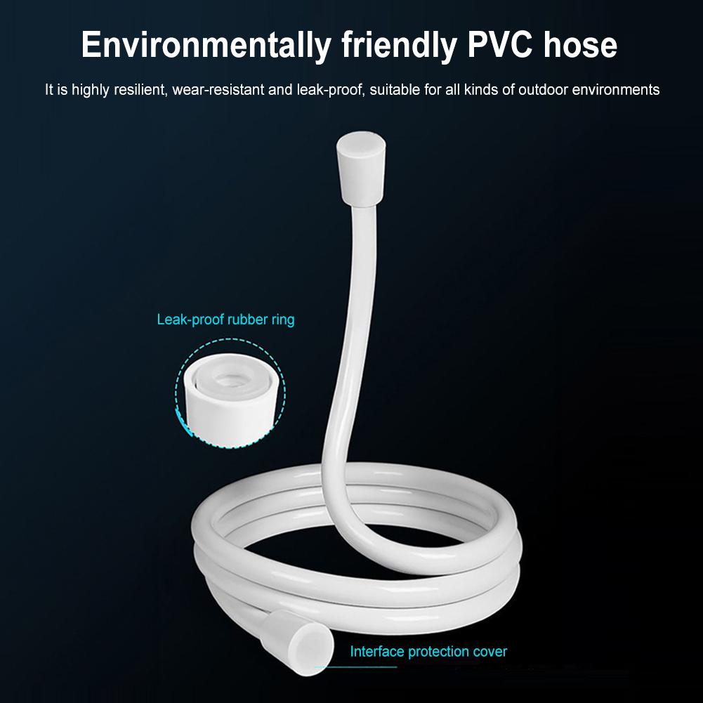 Camping Shower Pump Rechargeable Electric Shower Pump Outdoor Shower Head Sprayer for Outdoor Camping Hiking Travel