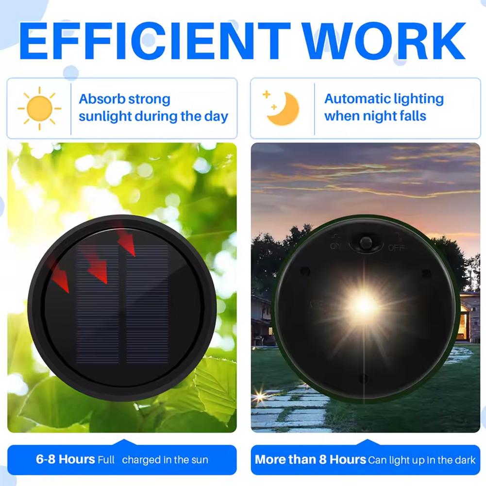 Solar Lamp Replacement Top Solar Lamp Top Outdoor Decoration Garden Solar Accessories Lantern Battery Box