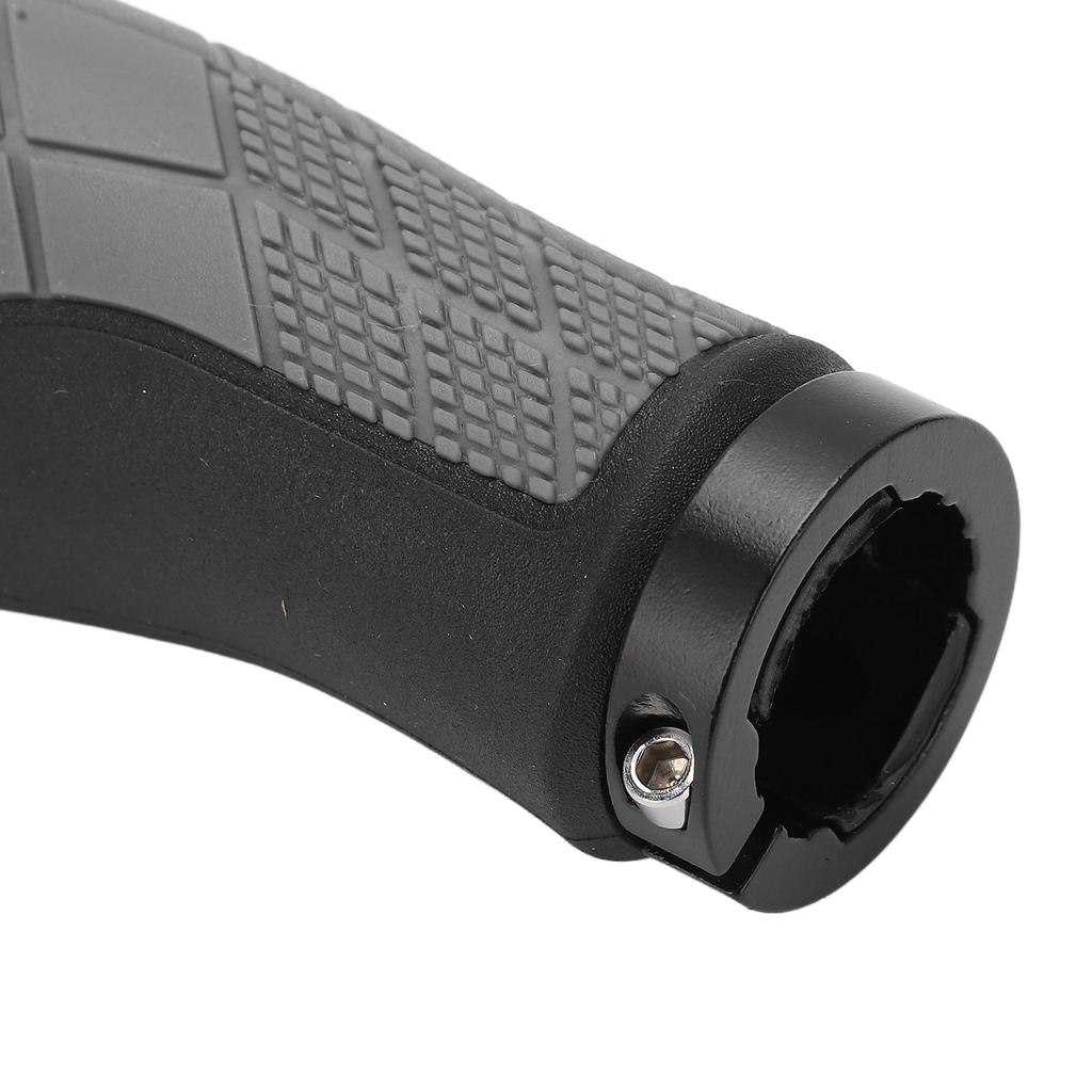 Bike Handle Handlebar Grips Mountain Bike Replacement Handlebar Grip with End   for Replacement Repair