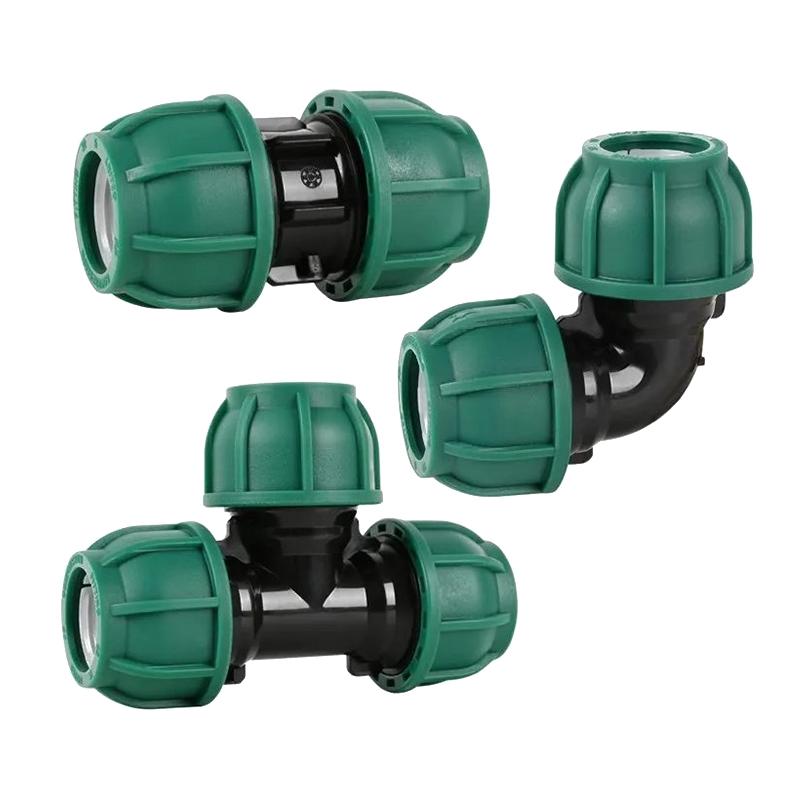 Pe Pipe Fittings Quick Connectors Tap Water Pipes Heatless Joints Valves Direct Elbows Tees And Pipe Fittings