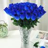 1pc Silk Rose Simulated Rose Bouquet DIY Floral Materials Realistic Artificial Flowers Soft Small Bundle Simulation Flowers