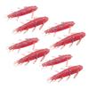 8 Stück Würmer Angelköder Weichplastik Angelköder Angelköder Köder Wacky Rigs Barsch Forelle Angeln Würmer Köder Set