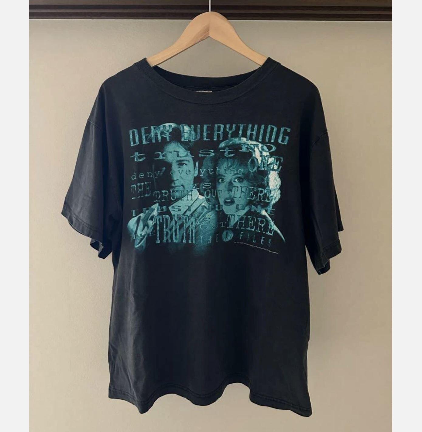 

26 Rare The X-Files Movie TV Basic Style T shirt Unisex Men Women Unisex T-Shirt M