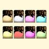 LED Night Light Pat The Silicone Light Cute Whale Animals Lamp Home Bedroom Bedside USB Charging Lights Decor for Birthday Gift