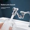 Mechanical Arm Faucet Universal Mechanical Arm Water Nozzle Rotating Basin Multifunctional Rocker Arm Extension Splash Proof