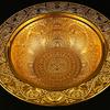 Premium Arabic Style Metal Fruit Tray Durable Alloy Construction Decorative Middle Eastern Bowl For Entertaining Guests