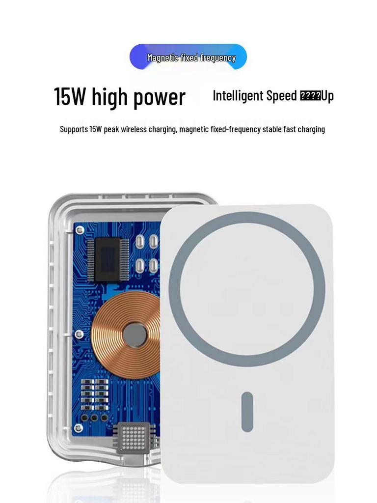 X16 Magnetische Kabellose Autoladungshalterung für iPhone 12/13/15W, Aluminiumlegierung