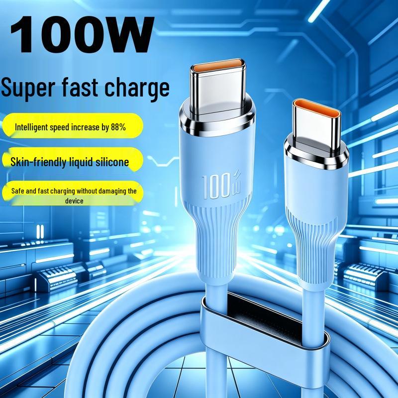 Fast Charging Type-C Cable for Apple 15, Huawei, Xiaomi, OPPO Phones, Tablets, iPads, Car Chargers