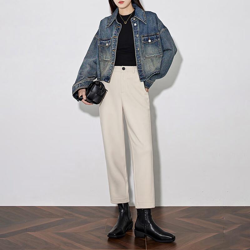 Chuyu Women's Loose Warm Harem Pants