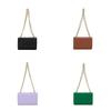 Stylish Women's Pu Quilted Chain Shoulder Bag In Chic Candy Colors Compact Urban Design