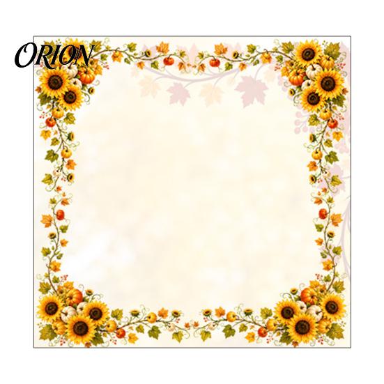 Autumn Home Ornaments Harvest Festival Static Glass Sticker, Window Clings with Maple Leaves Sunflowers And Theme Party Decor Berries Prints, Reusable