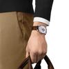 Tissot Le Locle Armbanduhr Lederarmband T0064071603301 Herren Silbernes Zifferblatt