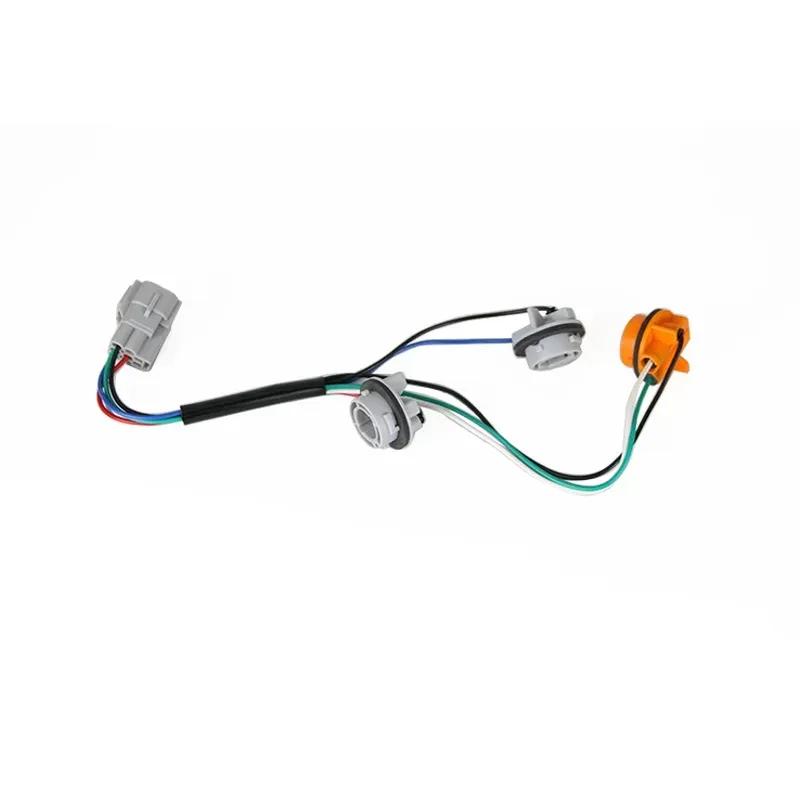 1Pc Tail Light Assembly With Wires For Toyota Hilux 2005 2006 2007 2008 2009-2015 Rear Taillight Warning Light Reversing Light