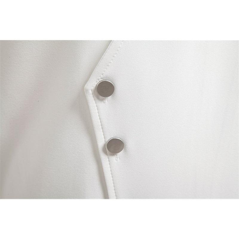 Høstmote Herre Skjorte med Diagonal Plissédesign Langermet Høy Kvalitet Vintage Herre Casual Sosial Bryllupsfest Business