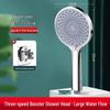 MDNG Large Panel Pressurized Shower Head with Brackets