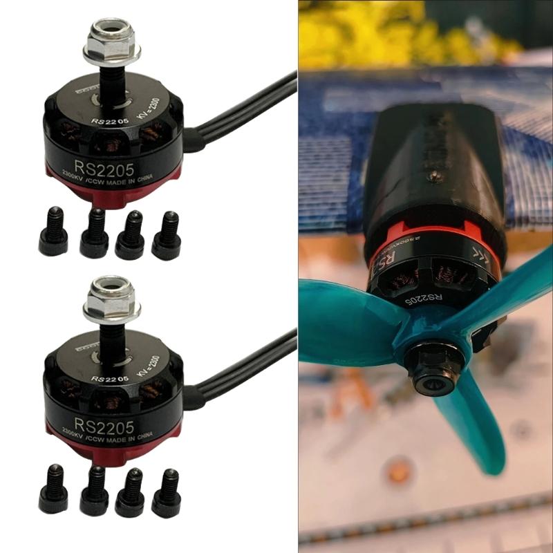 RS2205 2205 2300KV CW CCW Brushless Motor for Fast Speed Quadcopters Ensuring Stable Long Operation
