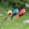 1pcs Cute Artificial Birds Fake Foam Animal Simulation Feather Birds Models Tit DIY Craft Home Garden Ornament Decoration