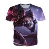 Men Women Gaming T-Shirt With 3D Digital Print Character Design Casual Short Sleeve Tee
