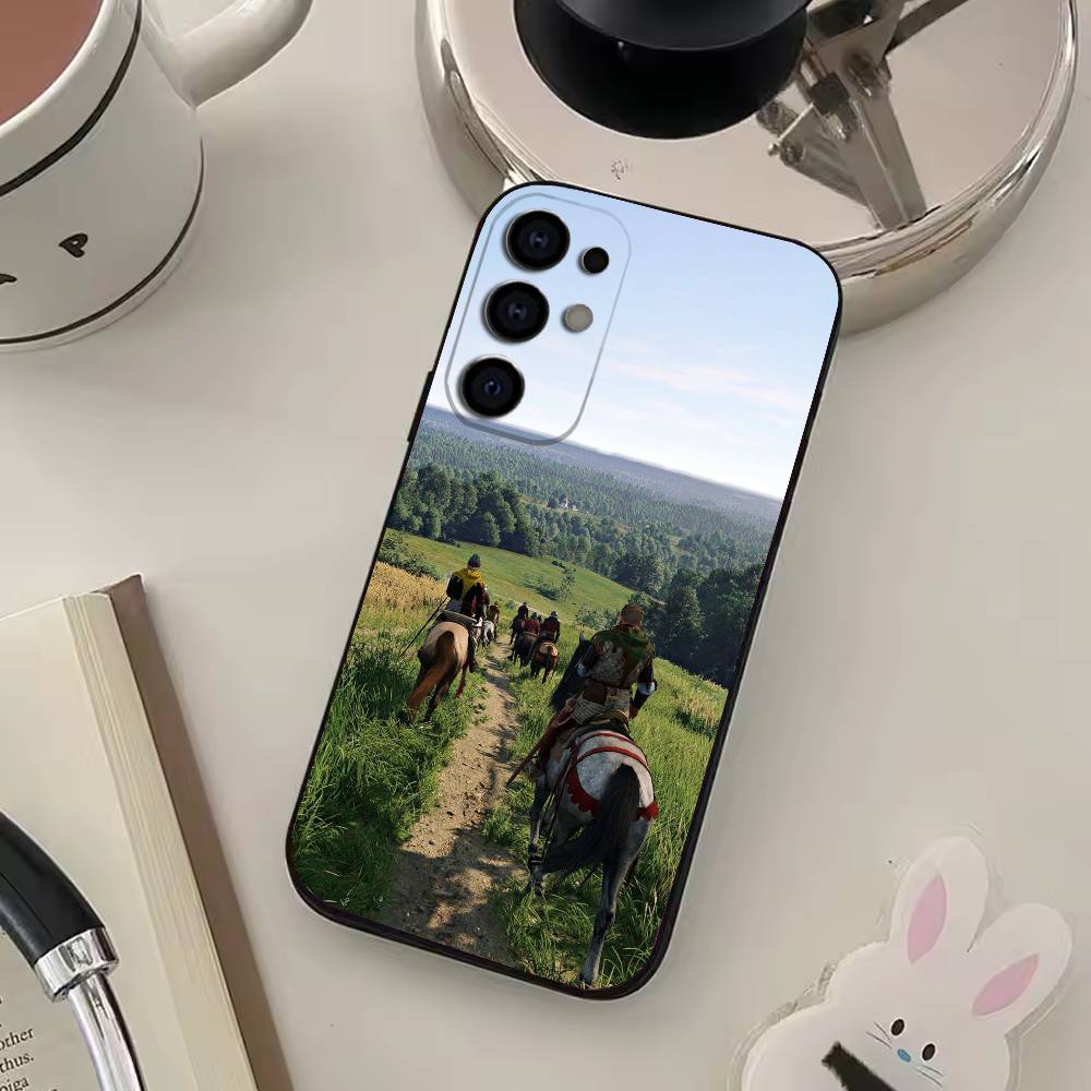 Game KCD K-Kingdom C-Come D-Deliverance 2 Phone Case For Samsung S25,S24,S21,S22,S23,S30,Ultra,S20,Plus,Fe,Lite,Soft Black Cover