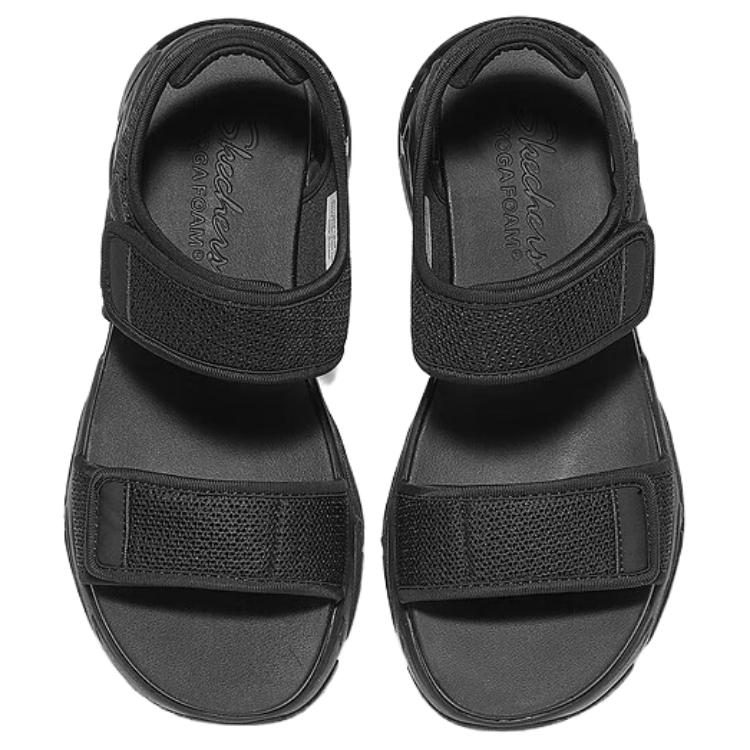 Skechers Casual Comfortable Versatile Beach Sandals Women Sandals Black 119866-BBK