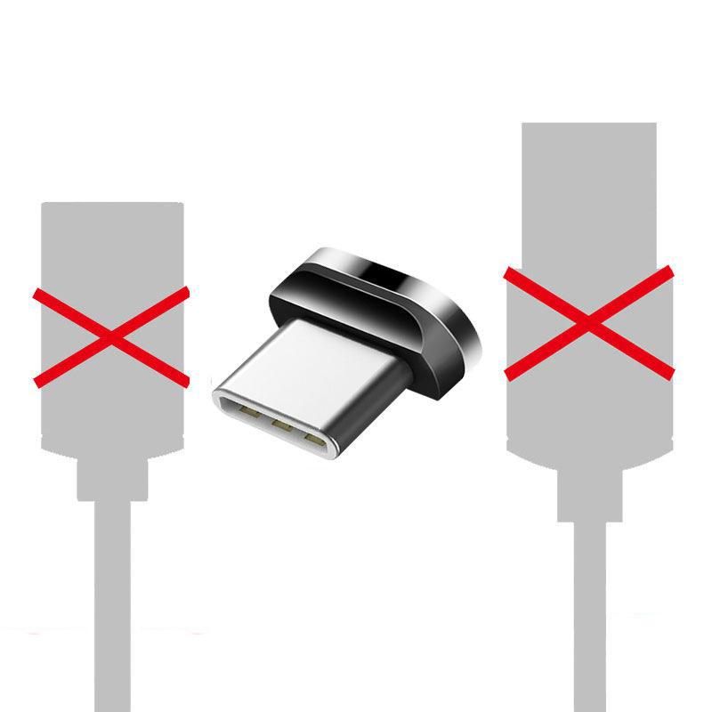 Magnetic 3-in-1 Wireless Charging Cable for Dual Devices