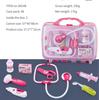 Kids' Medical Toy Set: Doctor & Nurse Play Kit with Sound & Light Stethoscope and Trolley Case
