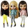 For Blythe Doll Clothes Sweater for Ob24 Ob22 Azone Dolls Jeans and Hoodie
