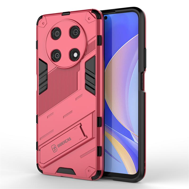 

For Hauwei Nova Y90 Case Armor Shockproof Phone Case For Huawei Nova Y90 Y 90 90Y Car Magnetic Holder Rugged Silicone Back Cover For Nova Y90