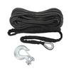 1 5in X 49.2ft ATV Winch Rope with 1 4in Hooks Rubber Stopper 7000 Lbs Breaking Strength for ATV SUV UTV Motorcycle