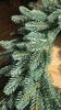 Christmas Wreath 100% Pe Spruce 3D Sky For Fireplace Decoration