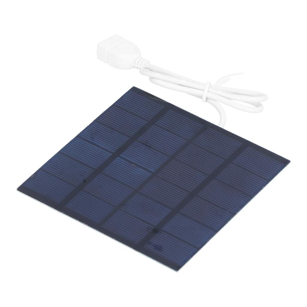 1.5W 6V Solar Panel DIY Solar Charger for Scientific Project Electronic Application 110x110mm