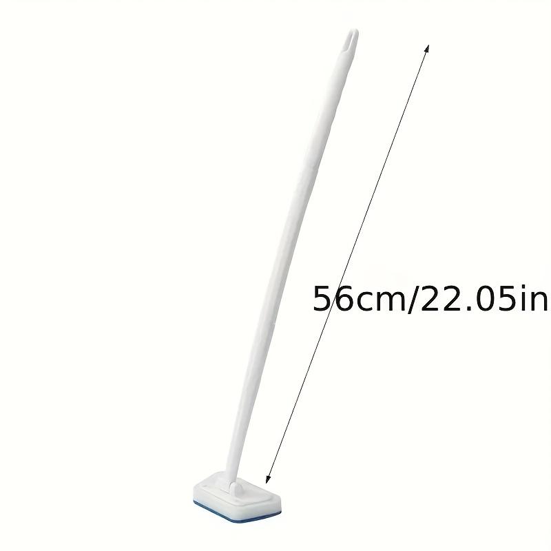 Long Handle Multi-functional Bathroom Cleaning Brush with Replaceable Head for Bathtub, Tiles, Windows, Glass - Sponge Brush