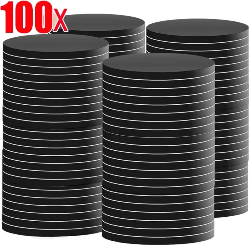 

Самоклеючі магнітні аркуші Багатофункціональні круглі м які магнітні диски Домашній офіс Кухня Ванна кімната Підвісні магнітні наклейки для зберігання rotundity-20*2mm-100pcs