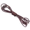 2meter Coffee Cow Leather Strap Findings Vintage Cowhide Rope Flat Leather Cord String Rope DIY Necklace Bracelet Making