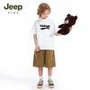 JEEP Kids' Pure Cotton Breathable Short-Sleeve T-Shirt